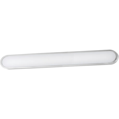 Latitude LED 48 inch Satin Nickel Bath Vanity Light Wall Light