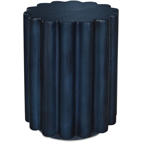 Taffy 18.5 X 15 inch Blue Accent Table, Outdoor