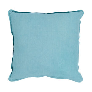 Solid 18 X 18 inch Aqua Pillow Kit