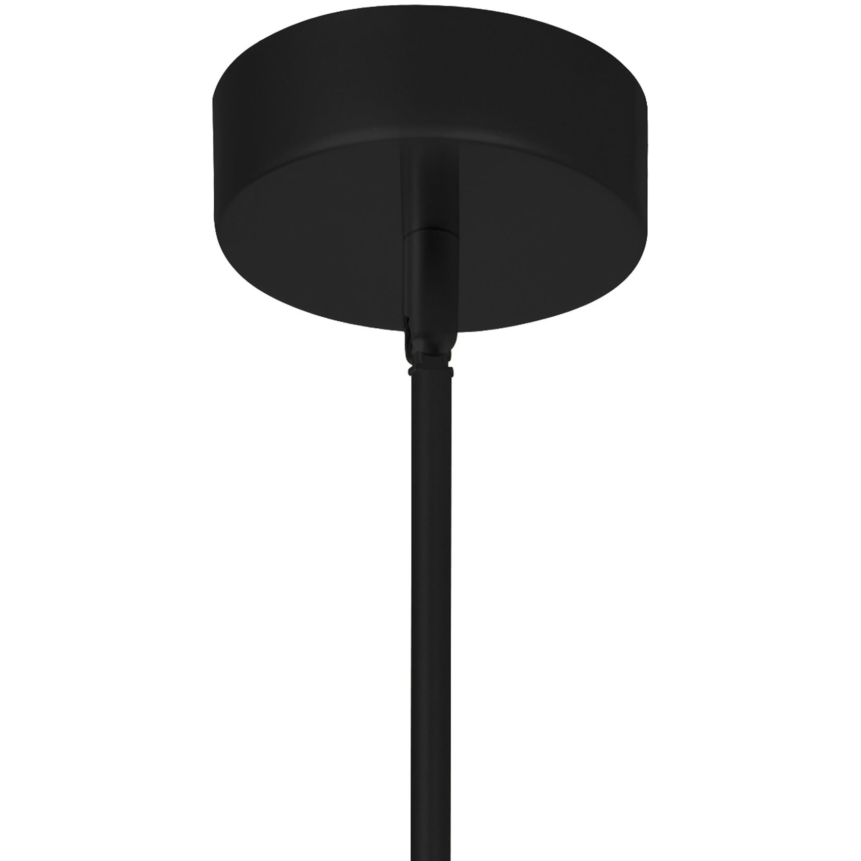 Hoops LED 5 inch Black Pendant Ceiling Light