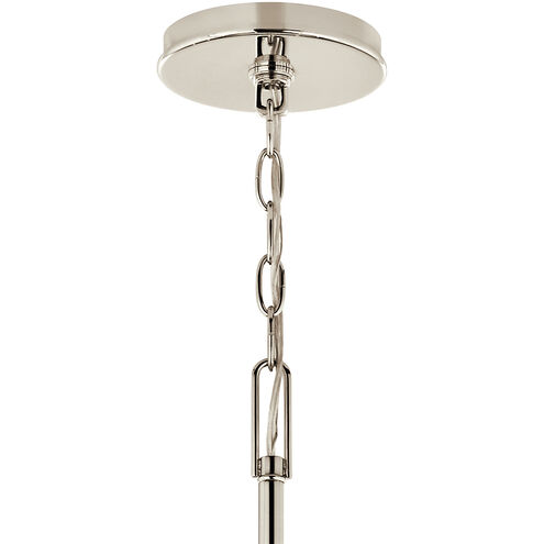 Malene 8 Light Polished Nickel Chandelier Foyer Ceiling Light