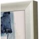 Abstract Collection Silver Leaf Wood In Shadow Box Style Canvas