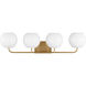Rory 4 Light 34.00 inch Bathroom Vanity Light