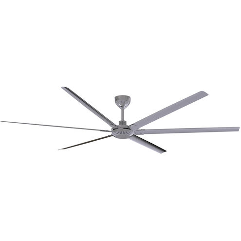 Windswept 102 inch Brushed Polished Nickel Indoor/Outdoor Ceiling Fan