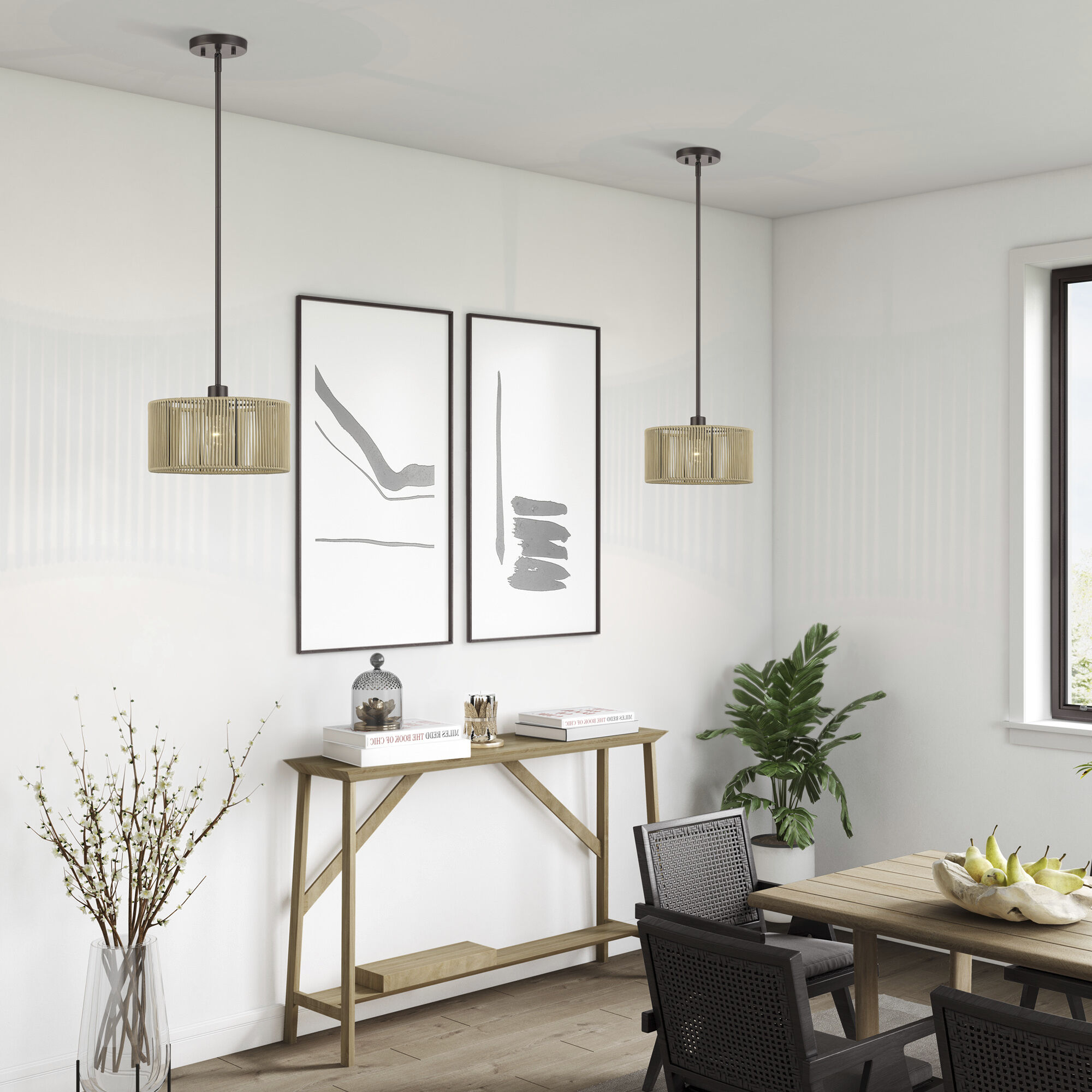 Acordia 1 Light 12 inch English Bronze Pendant Ceiling Light