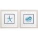 Waterside Collection Blue Framed Art