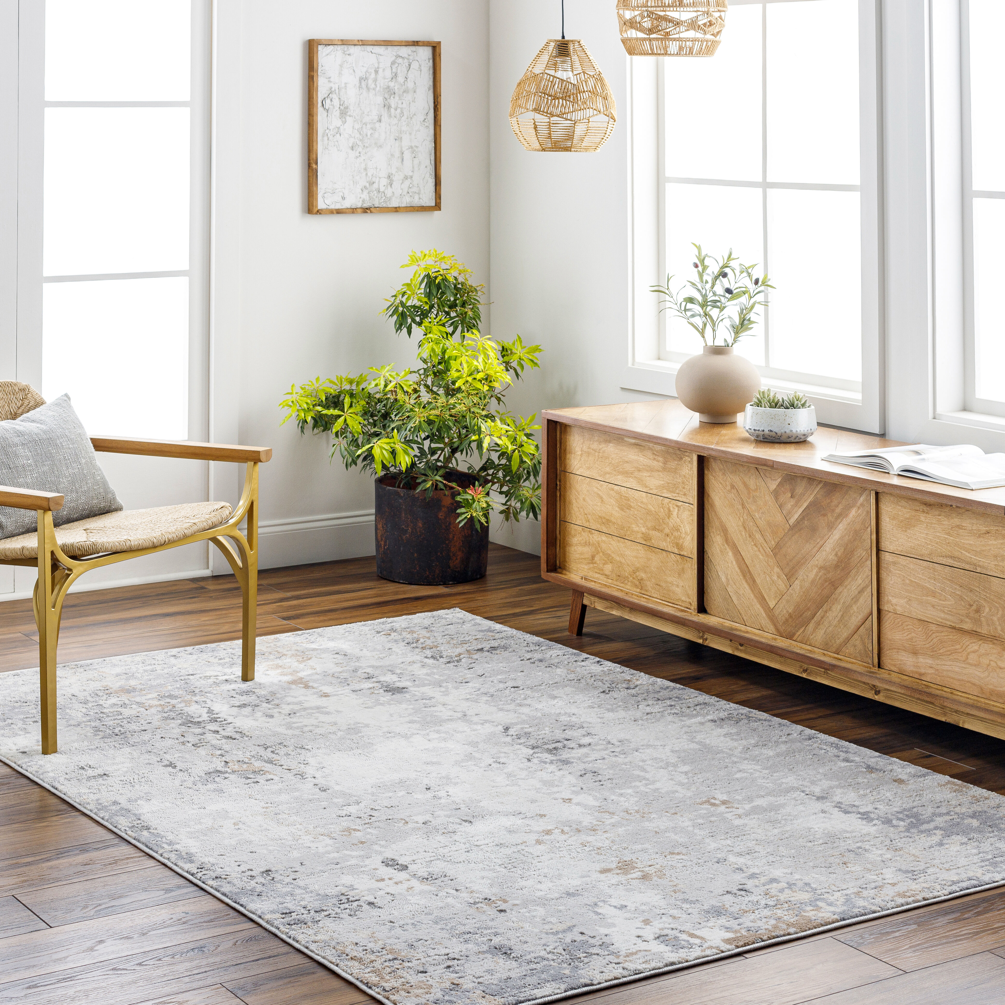 Alamo 84 X 63 inch Rug, Rectangle