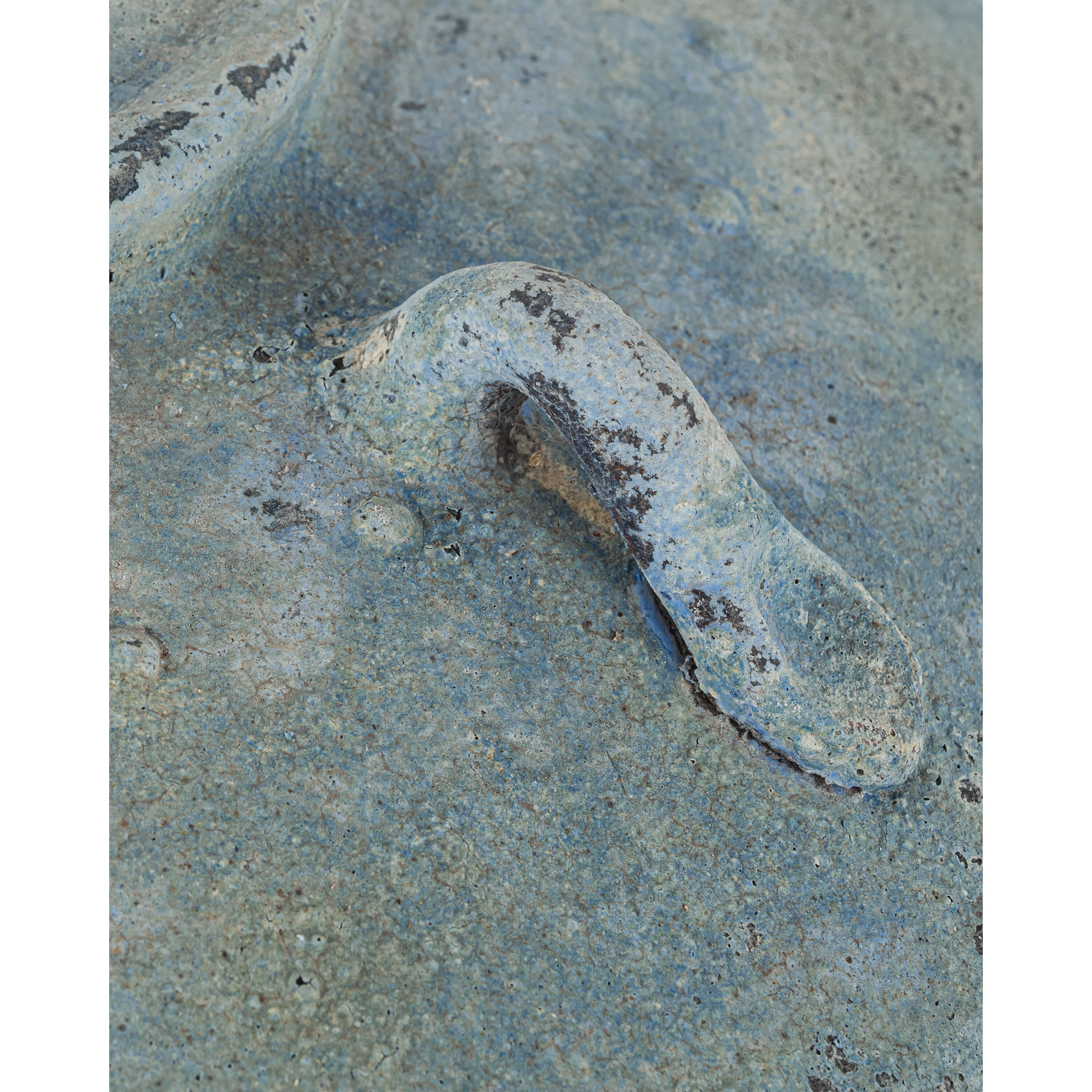 Catania 23 inch 60.00 watt Antique Blue Drip Table Lamp Portable Light