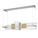 Summer LED 54.2 inch Vintage Platinum and Soft Gold Pendant Ceiling Light in Vintage Platinum/Soft Gold