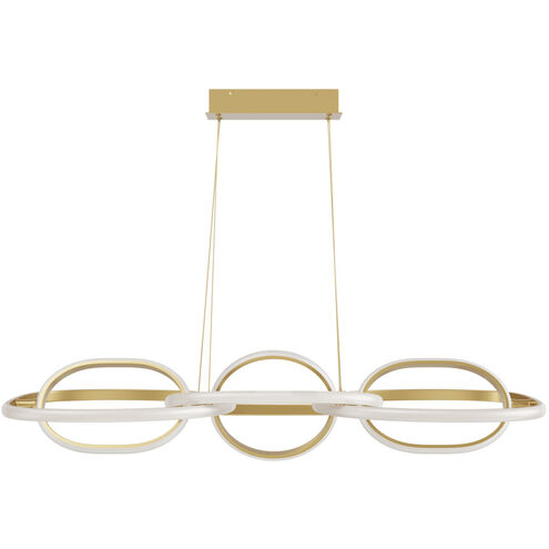 Circa LED 21 inch Gold Pendant Ceiling Light