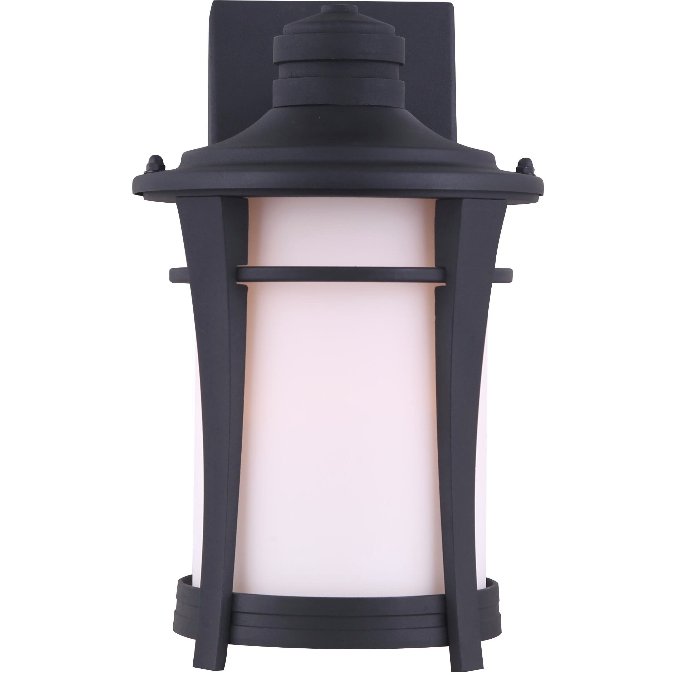 Madison 1 Light 11 inch Black Outdoor Wall Light
