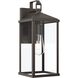 Cantley 1 Light 16 inch Antique Bronze Outdoor Wall Lantern