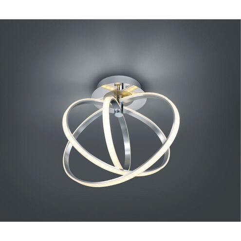 Corland 1 Light 19 inch Chrome Flush Mount Ceiling Light