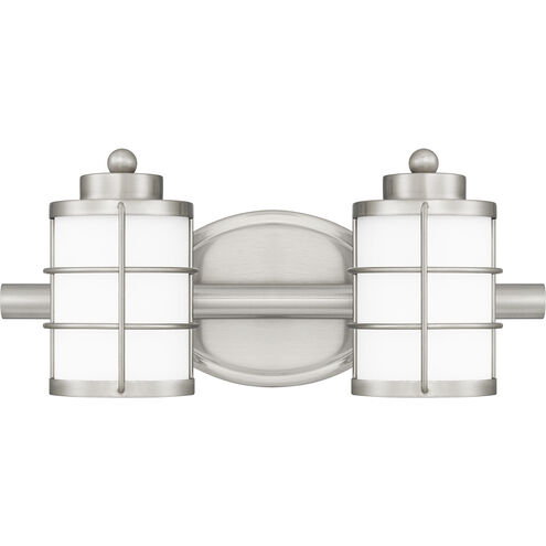 Hazlett 2 Light 15.00 inch Bathroom Vanity Light