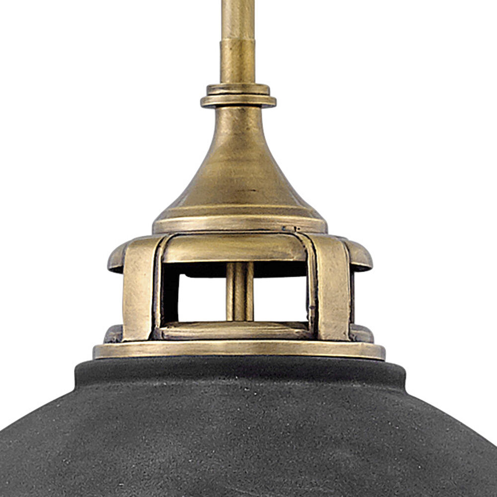 Hinkley 4835DZ Fletcher 2 Light 18 inch Aged Zinc with