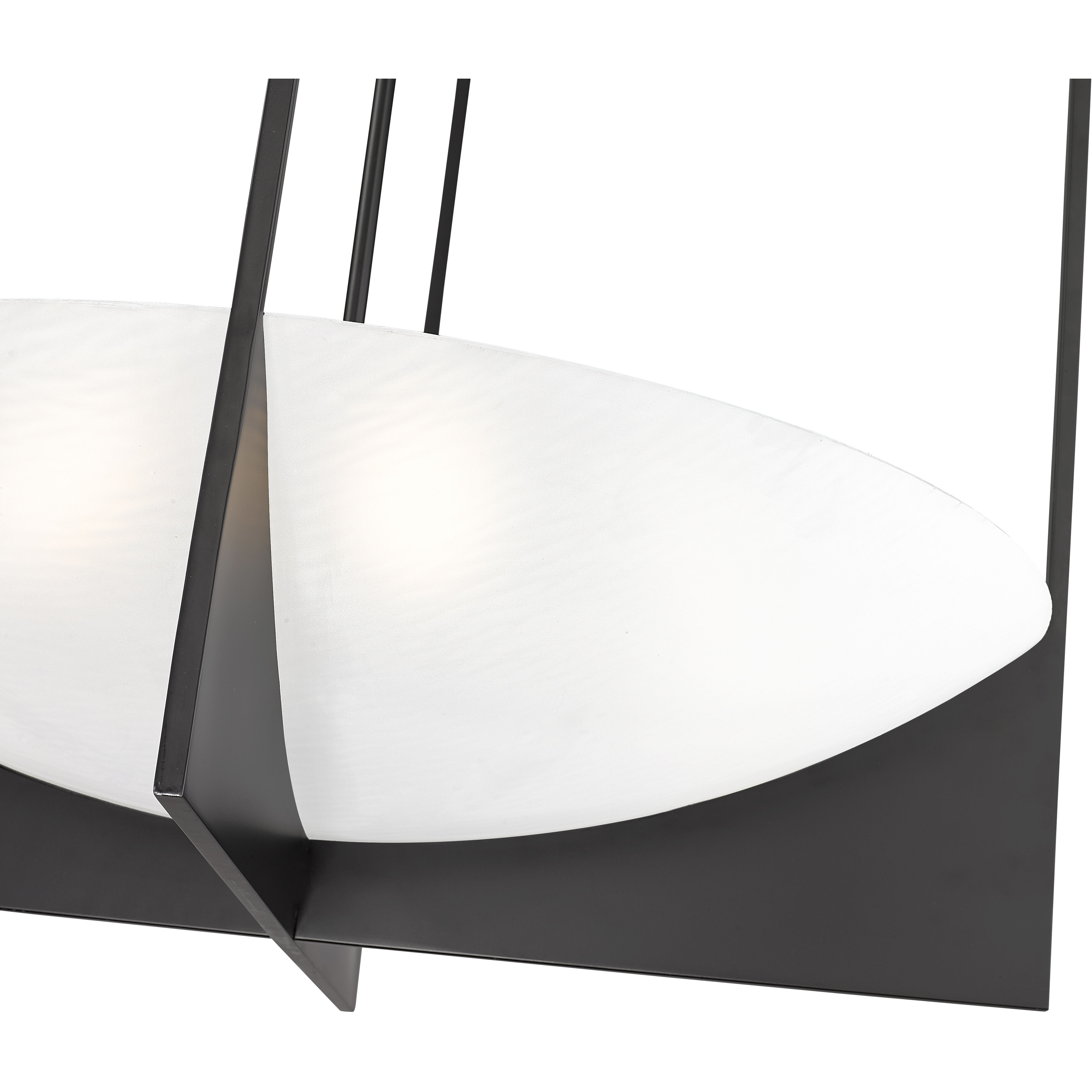 Devon 8 Light 32 inch Matte Black Chandelier Ceiling Light