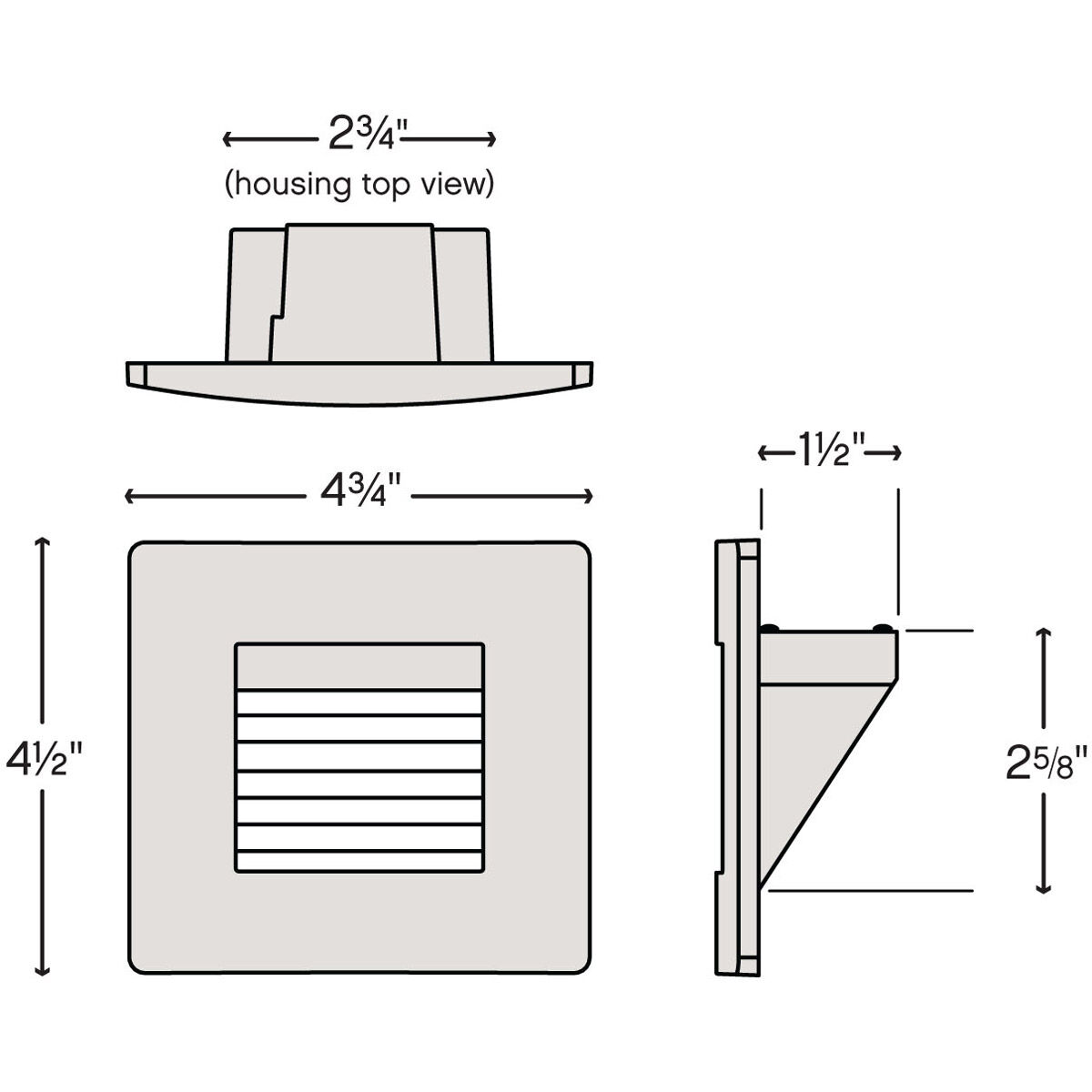 Luna 120V 4 watt Light Almond Step