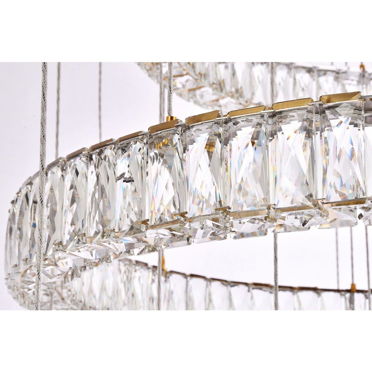 Monroe 7 Light 40 inch Gold Chandelier Ceiling Light
