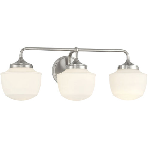 Cornwell 3 Light 23 inch Brushed Nickel Bath Vanity Wall Light