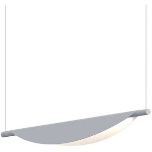 Tela LED 40 inch Dove Gray Pendant Ceiling Light