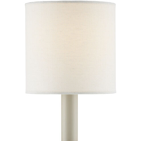Grasscloth Off-White Drum Chandelier Shade