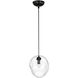 Sonoma Ave. 1 Light 12 inch Dark Bronze Pendant Ceiling Light