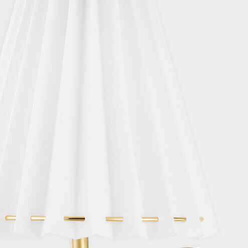 Demi LED 8 inch Aged Brass Wall Sconce Wall Light