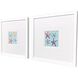 Propac Blue and Green and Orange Framed Art, Propac