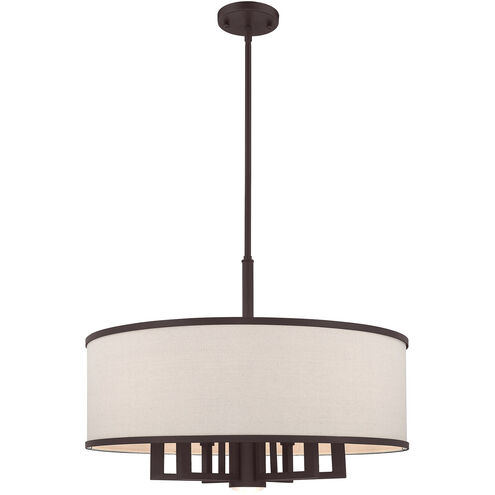 Park Ridge 7 Light 24 inch Bronze Pendant Chandelier Ceiling Light