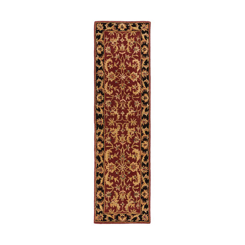 Arlo 42 X 42 inch Dark Brown/Mustard/Black/Clay Rugs, Round