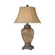 Cape Horn 31.38 inch 100 watt Brown Table Lamp Portable Light