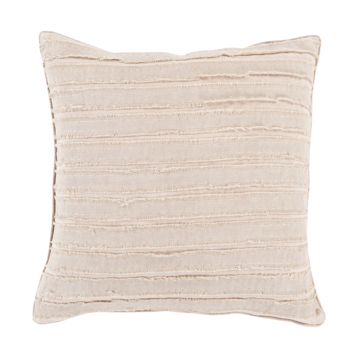Willow 18 X 18 inch Taupe Throw Pillow