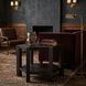 Yehuda 34 X 34 inch Sombre Side Table, Large