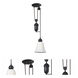 Farmhouse 1 Light 7 inch Oil Rubbed Bronze Mini Pendant Ceiling Light