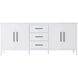 Millie 84 X 35 inch White Bathroom Vanity Cabinet