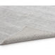 Alaska 96 X 60 inch Grey / Ivory Indoor Hand-Loomed Rug, Hand-Loomed