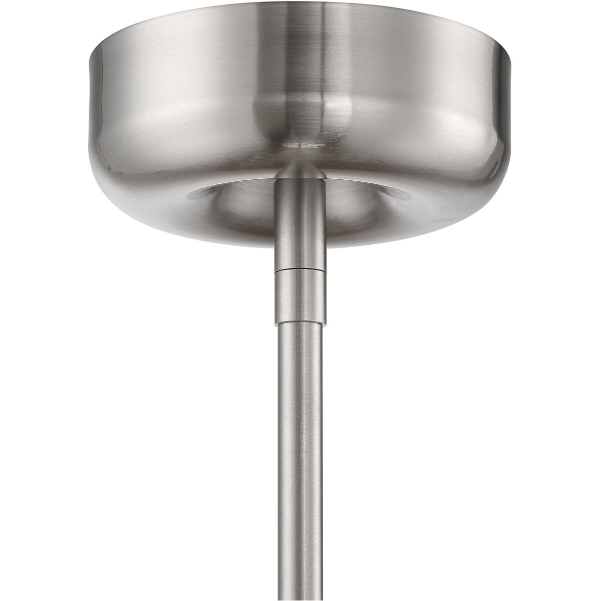 Melody 1 Light 25 inch Brushed Polished Nickel Pendant Ceiling Light