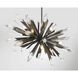 Elsa 12 Light 41.88 inch Midnight Graphite Pendant Ceiling Light