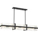 Cloud Break 12 Light 48 inch Coal Island Light Ceiling Light