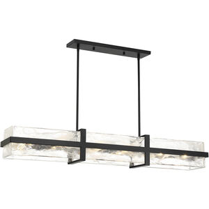 Cloud Break 12 Light 48 inch Coal Island Light Ceiling Light
