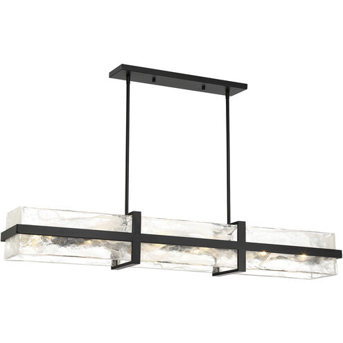 Cloud Break 12 Light 48 inch Coal Island Light Ceiling Light