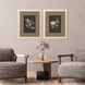 Florals Collection Gray Framed Art