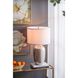 Anita 25.5 inch 40.00 watt Nickel/White Table Lamp Portable Light