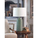 Temperance 30.75 inch 150.00 watt Green Table Lamp Portable Light
