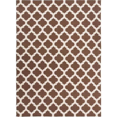 Frontier 66 X 42 inch Dark Brown, Beige Rug