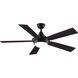 Celano V2 52 inch Dark Bronze with Cherry/Dark Walnut Blades Fan-Uni