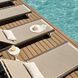 Daytona Buff and Blackened Bronze Outdoor Chaise