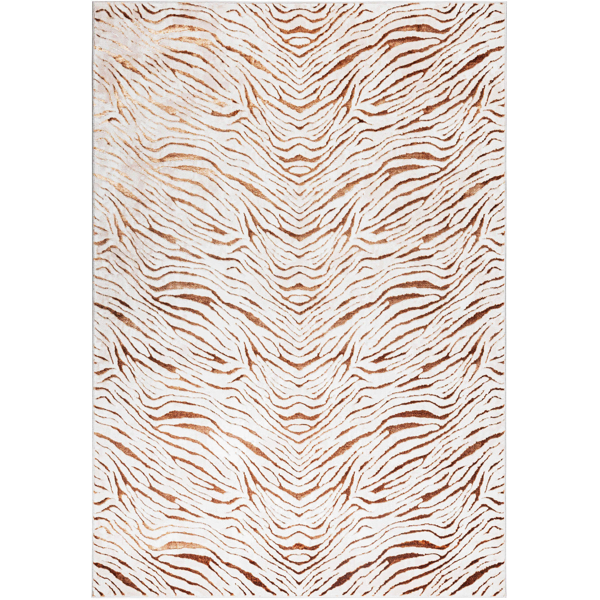 Melet 114 X 79 inch Gold Rug in 6 x 9