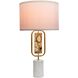 Anita 28 inch 40.00 watt Gold/White/Natural Table Lamp Portable Light