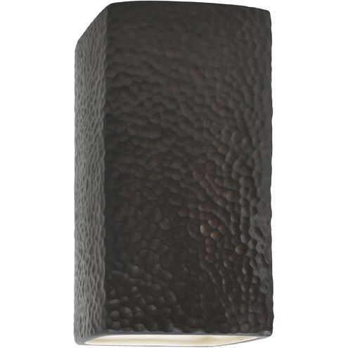 Ambiance 1 Light 5.25 inch Hammered Iron ADA Wall Sconce Wall Light